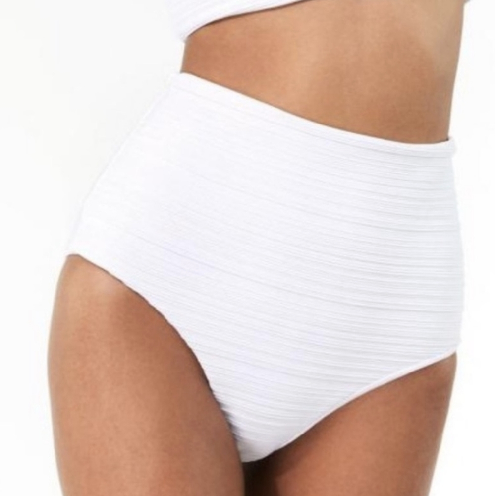 ISO Mara Hoffman Lydia White Bottom Size M or L